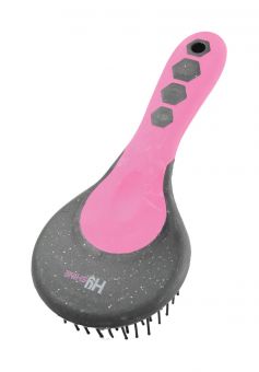 HySHINE Glitter Mane & Tail Brush Black - Pink