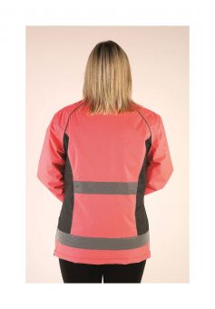 HyVIZ Waterproof Riding Jacket Pink