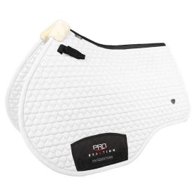 Hy Equestrian Pro Reaction Close Contact Saddle Pad - White - HY