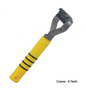 Smart Tails Yellow Handle Coarse - Smart Grooming