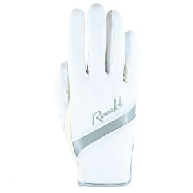 Roeckl Lorraine Gloves - White-8 - Roeckl