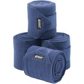 Roma Thick Polo Bandages 4 Pack  Navy