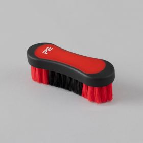 Premier Equine Soft-Touch Face Brush - Red Black
