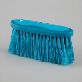 Premier Equine Soft-Touch Dandy Brush - Long Bristles - Peacock Blue