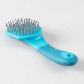 Premier Equine Soft-Touch Mane & Tail Brush - Peacock Blue