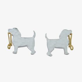 Reeves & Reeves Spot the Dog Sterling Silver Stud Earrings -  Reeves & Reeves