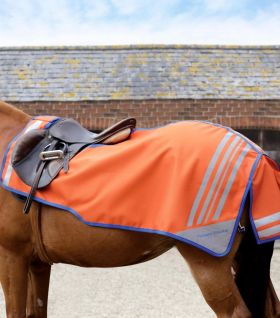 Premier Equine Stratus Horse Exercise Sheet Orange