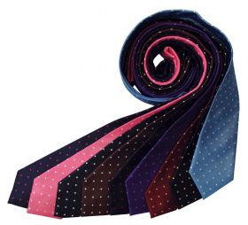 Equetech Adults Polka Dot Showing Tie