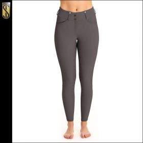 Tredstep Evolute Full Seat Breeches - Opal Grey - Tredstep Ireland