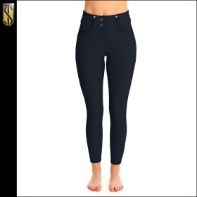 Tredstep Evolute Knee Patch Breeches - Opal Grey - Tredstep Ireland
