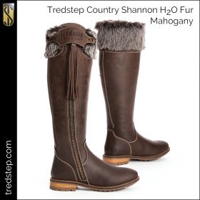 Tredstep Shannon H2O Fur Country Boots - Mahogany-42 - UK 8-Regular -  Tredstep Ireland