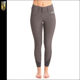 Tredstep Volte II Grip Full Seat Breeches - Opal Grey - Tredstep Ireland