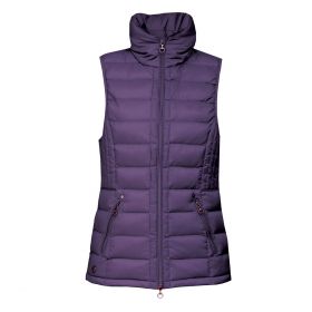 Equetech Hideaway Padded Gilet - Berry -  Equetech