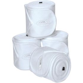 Weatherbeeta Prime Fleece Bandages 4 Pack White - WeatherBeeta