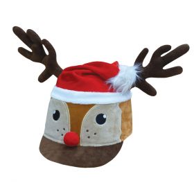 Equetech Dasher Reindeer Hat Silk -  Equetech
