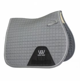 Woof Wear General Purpose Saddle Cloth Colour Fusion - WS0001 Brushed Steel
