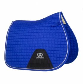 Woof Wear General Purpose Saddle Cloth Colour Fusion - WS0001 Electric Blue