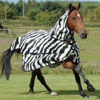 Bucas Buzz Off Zebra Fly Sheet 3'6 - Bucas