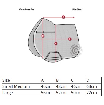 LeMieux Merino+ Sensitive Skin Euro Jump Square