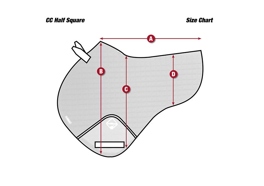 LeMieux ProSport Close Contact Half Square