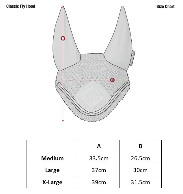 lemieux fly hood size guide