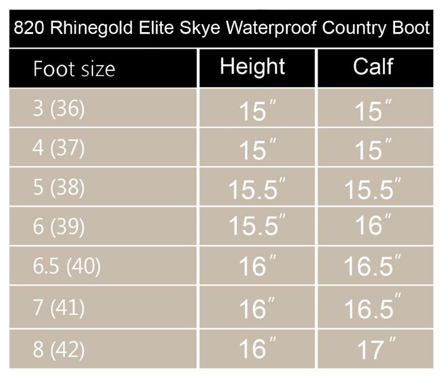 Rhinegold Elite Skye Waterproof Country Boot